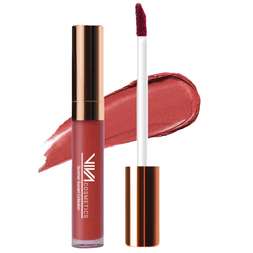 Summer Sunsets Collection Liquid Lipstick - Sepia Notes - Viva Cosmetics